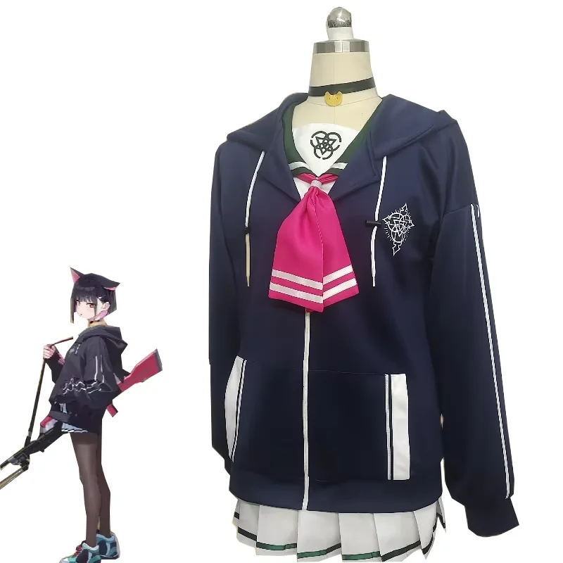 

Custom Made Blue Archive Kyoyama Kazusa Cosplay Costume JK Dress Anime Outfits Halloween Uniform Big Size Tailor Customized Suit
