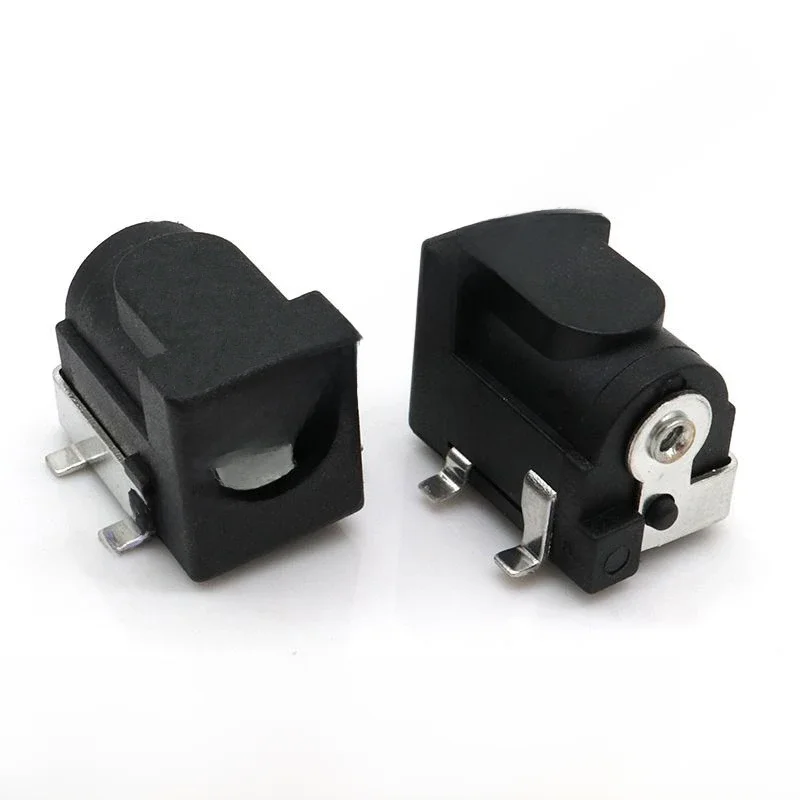 10Pcs/Lot DC-050 SMD DC-005 DC005 5.5*2.1mm/2.5mm DC Power Jack Connector 5.5 x 2.1/5.5 x 2.5mm Gniazdo DC Wtyczka żeńska DC050 — zdjęcie 2