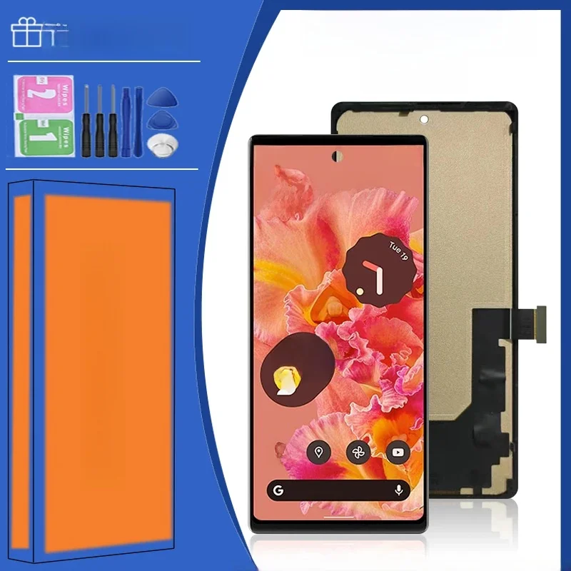 6,4-calowa jakość TFT dla Google Pixel 6 LCD GB7N6 G9S9B16 G9S9B Wyświetlacz z ekranem dotykowym Digitizer do wyświetlacza Google Pixel 6 — zdjęcie produktu 7