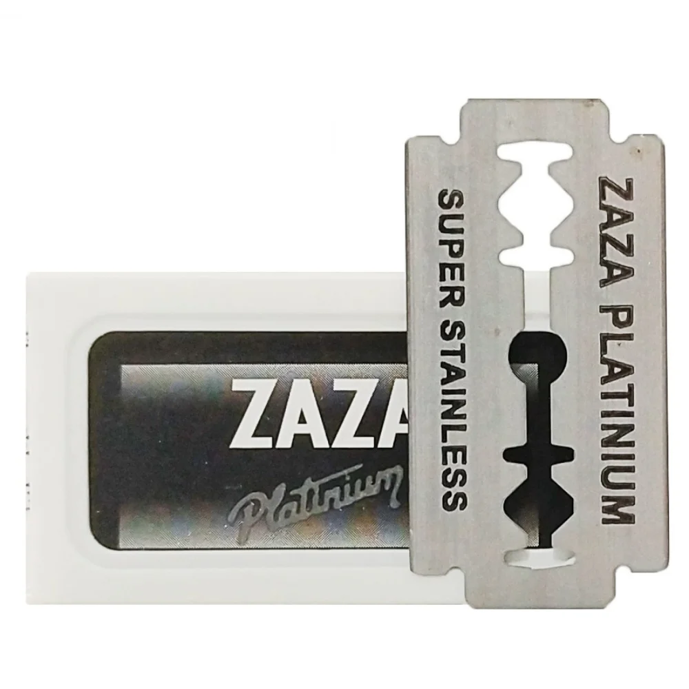 Zaza Platinum Double Edge Razor Blades 100 Pcs