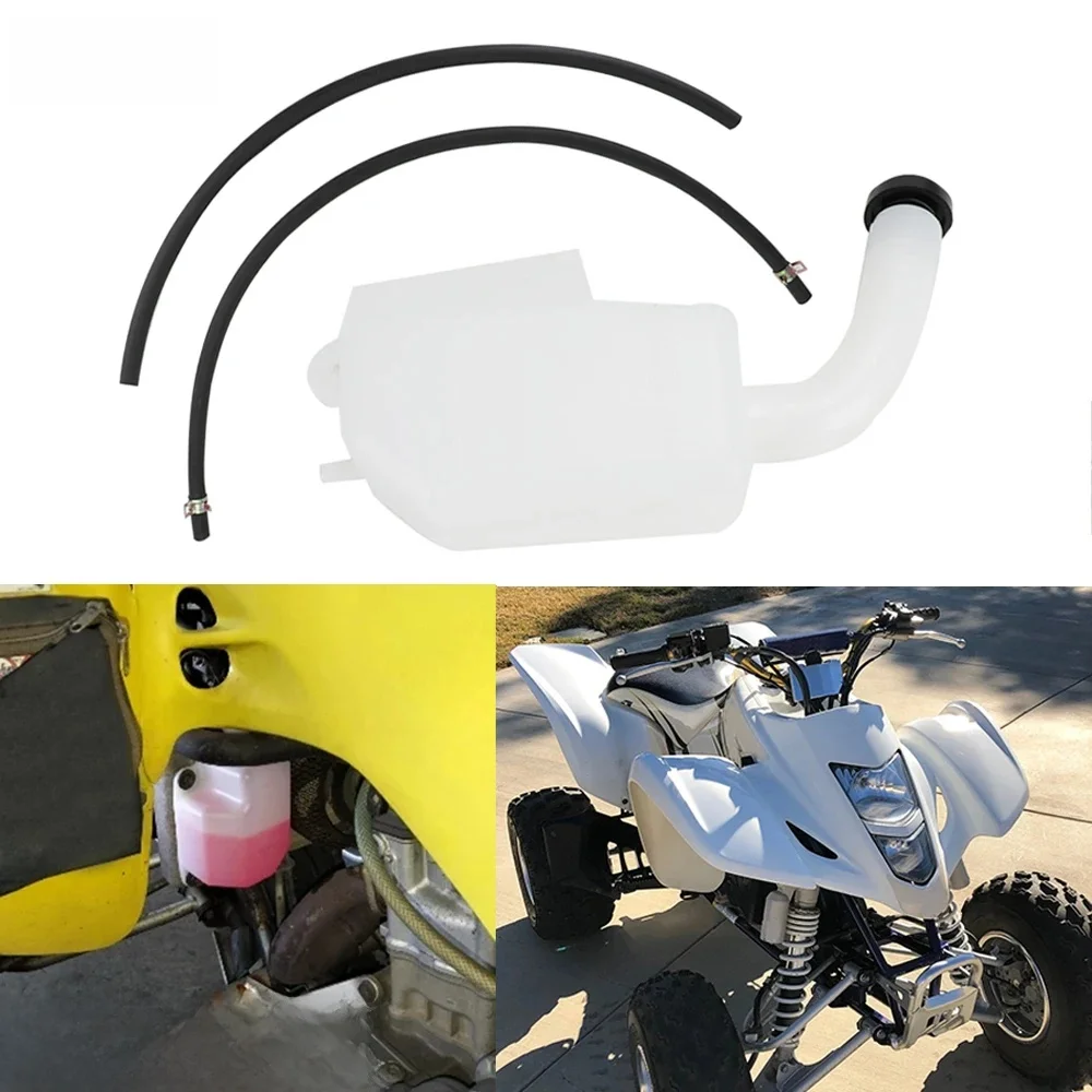 AliExpress Radiator Tank Water Tank Coolant Bottle Overflow Reservoir Tank Motorcycles Parts For Suzuki LTZ 400 Motocross Dirt Pit Bike