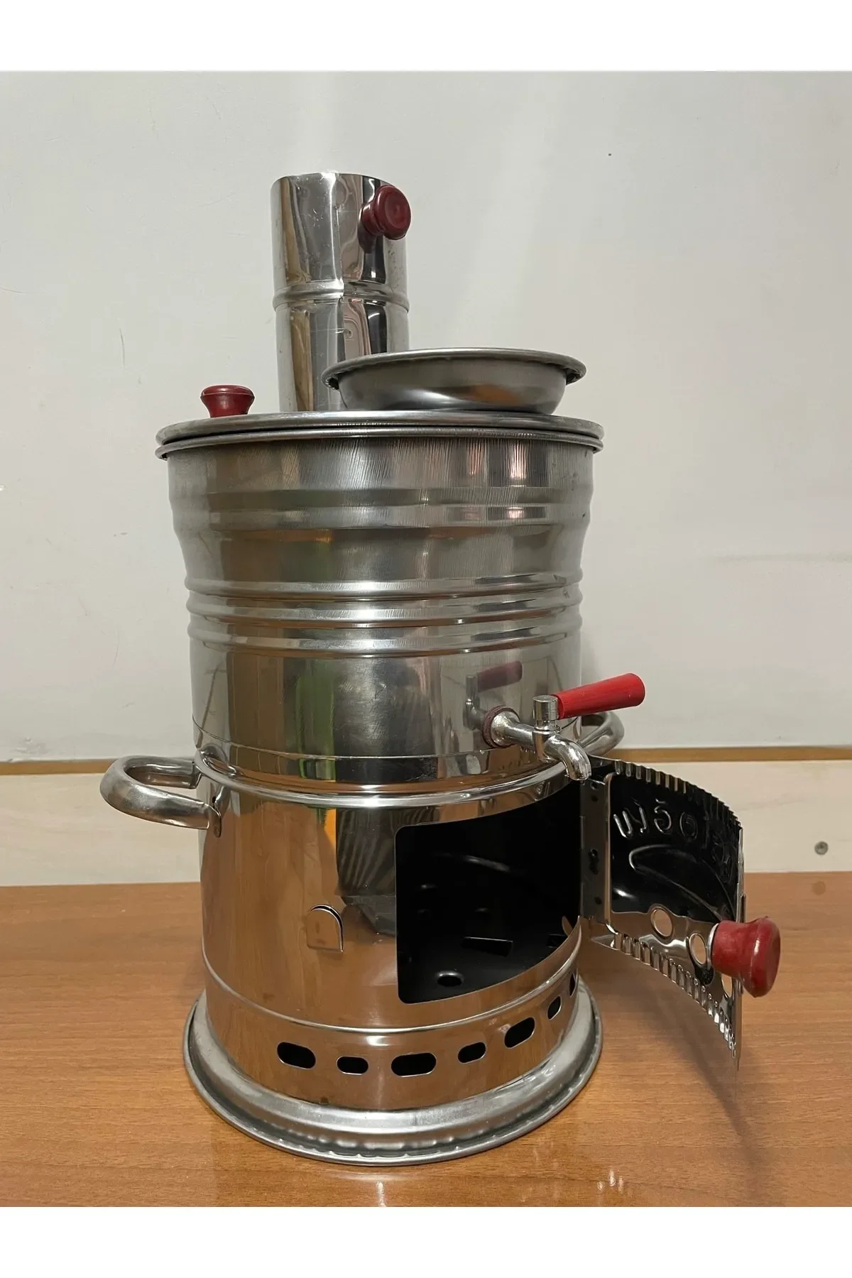 Wood And Coal Tea Samovar Wood Coal Samovar Single Tap Samovar 3,5 Lt. You Can Use It In Your Home, balcony, Garden, Picnics