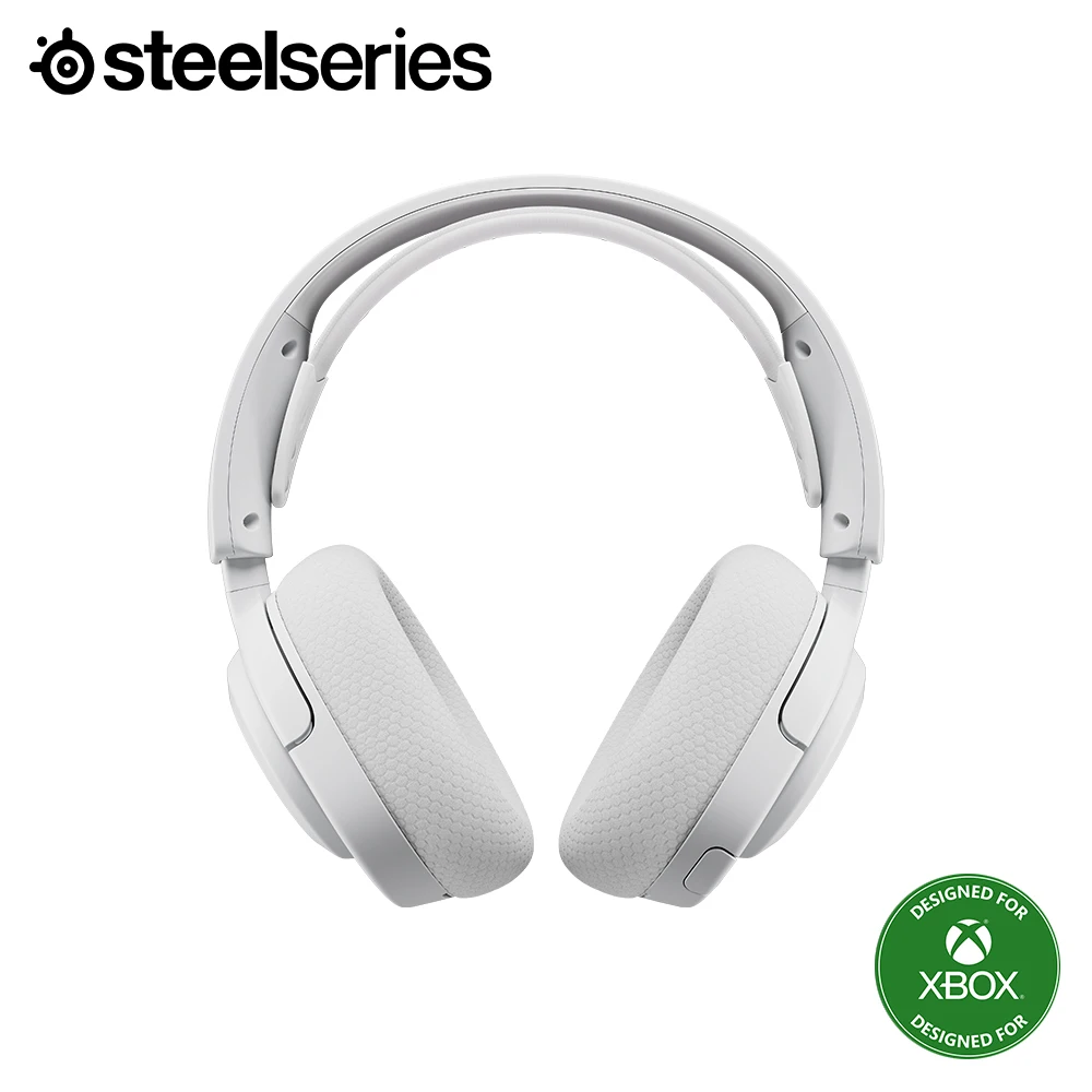 سماعة الألعاب اللاسلكية Steelseries Arctis Nova 5X باللون الأبيض