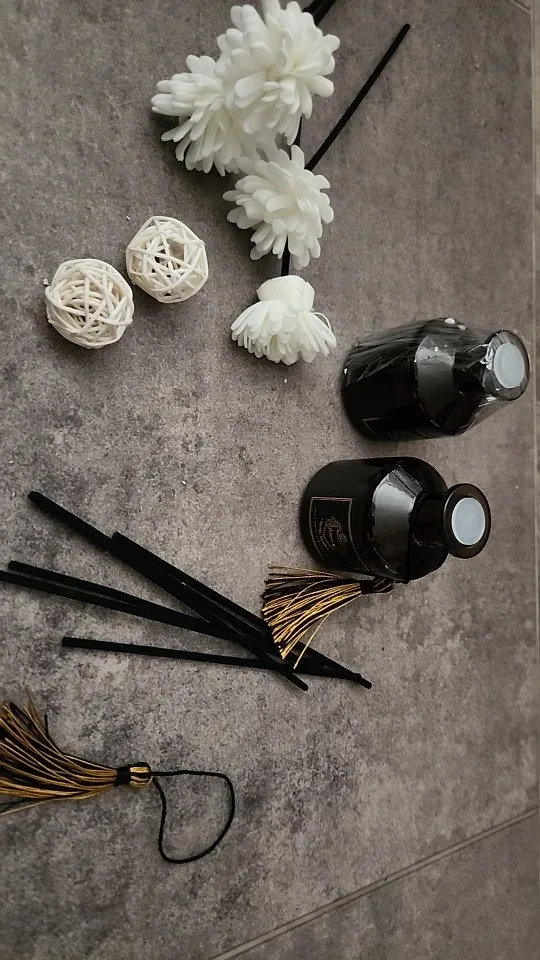 50ml Reed Diffuser Sets with Fragrance expanding stick Healton Homestay Hotel Rattan Aromatherapy Air Freshener Home Fragrance photo review