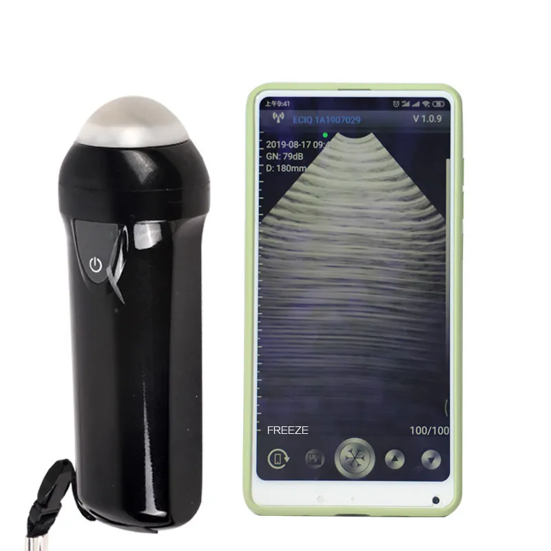 

Pig Portable Sonar Scanner Wireless Ultrasound Pregnancy Wireless Mechanical Probe Sheep Veterinary Big Dogs Handheld Probe Hot