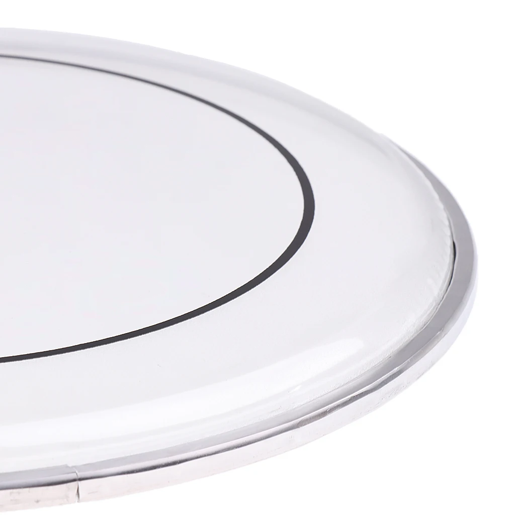 Tooyful Clear Double Layer Drum Head Drum Skin for Drum Kit Set Percussion Accessories