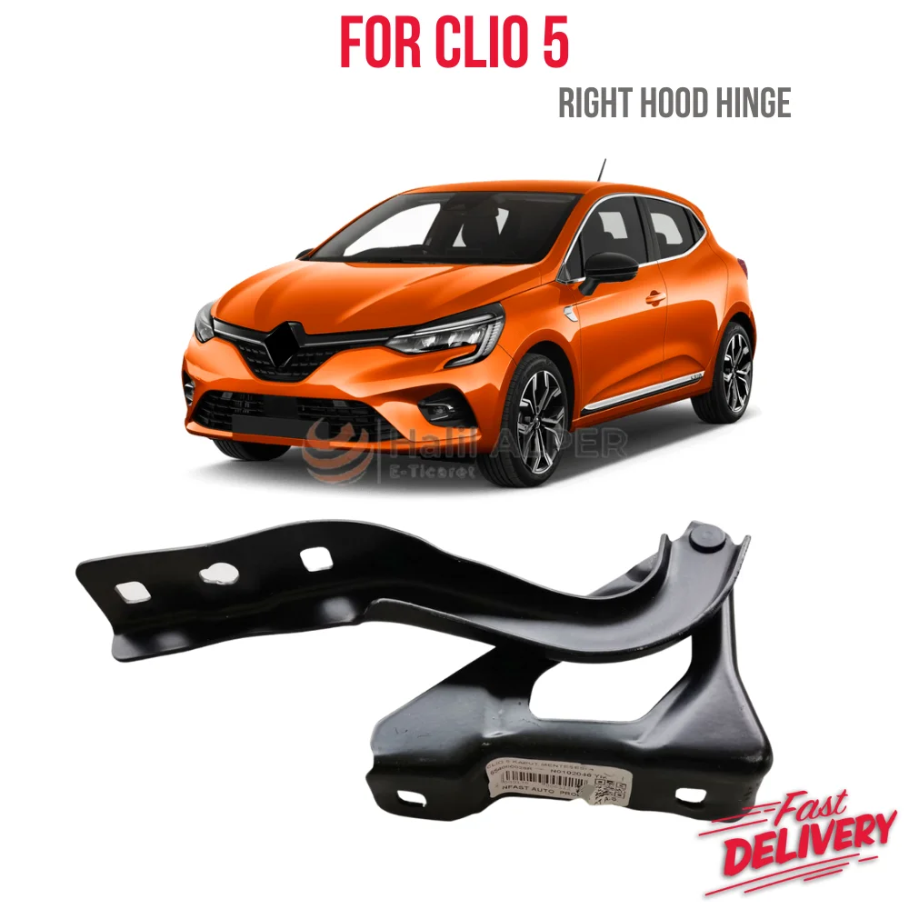 

For Clio 5 V Right Hood Hinge 654000028R - Fast Shipping auto spares good quality safe and fast delivery