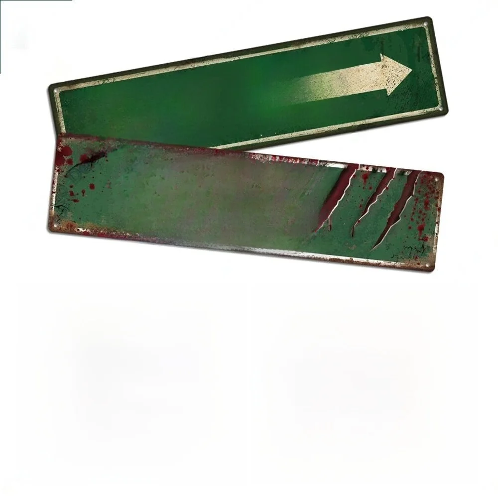 Affiches FJ Elm Street 420 Stoner, panneaux métalliques en fer et aluminium, accessoires, Plaque métallique, Art mural pour film d'horreur, décor de salle Grunge