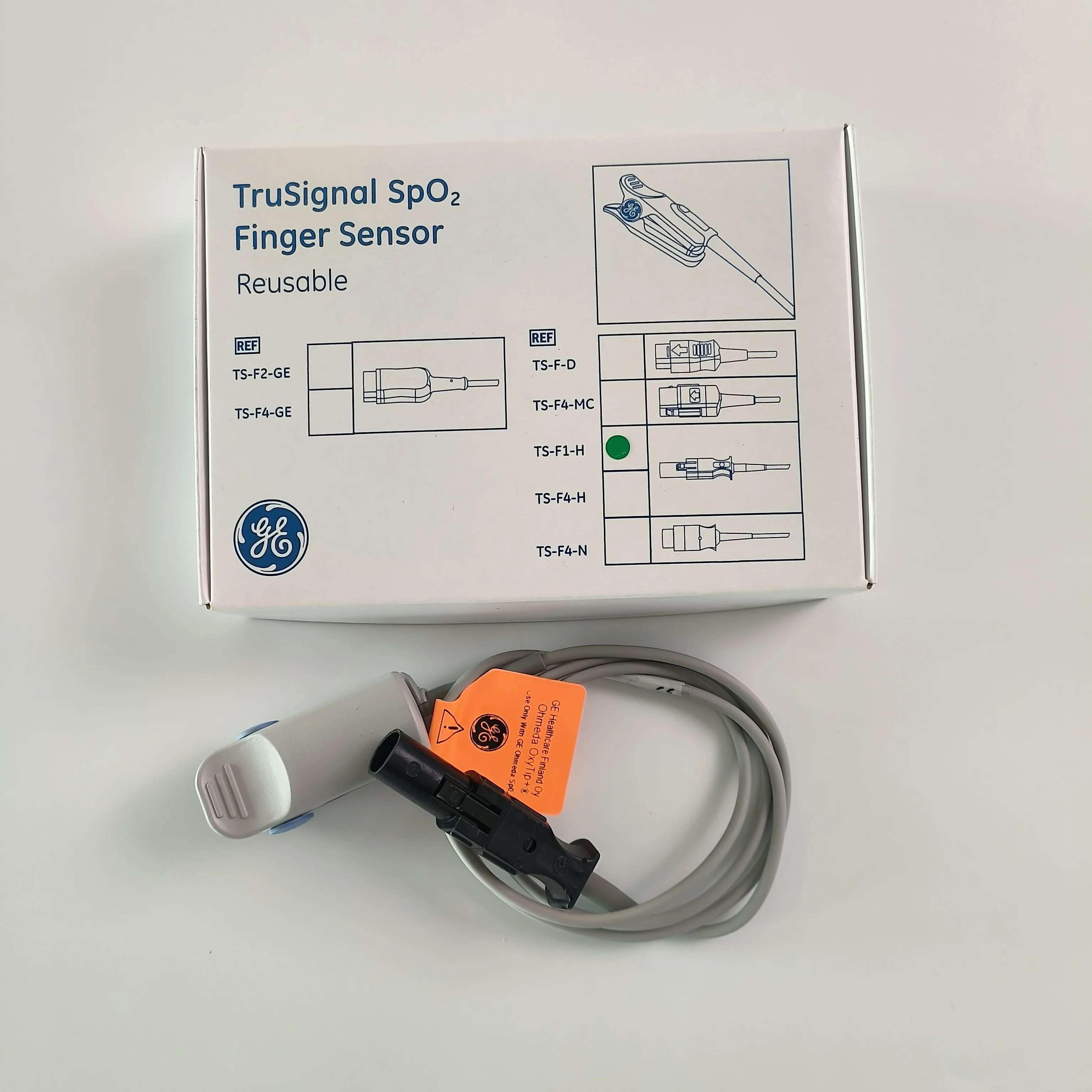 

New Original GE TruSignal SPO2 Finger Sensor ref: TS-F1-H