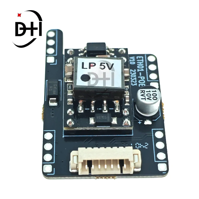 POE Module ESP32-C3 Expands DM9501 Ethernet WIFI Bluetooth Small Gateway and Supports POE Power Supply equipped with ETH01-EVO