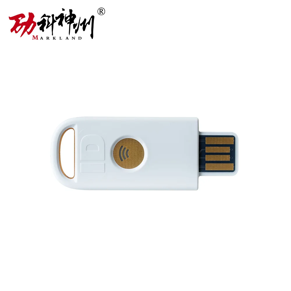 Chave de segurança Identiv uTrust FIDO2 NFC+ USB-A (FIDO, FIDO2, U2F, PIV, TOTP, HOTP, WebAuth)