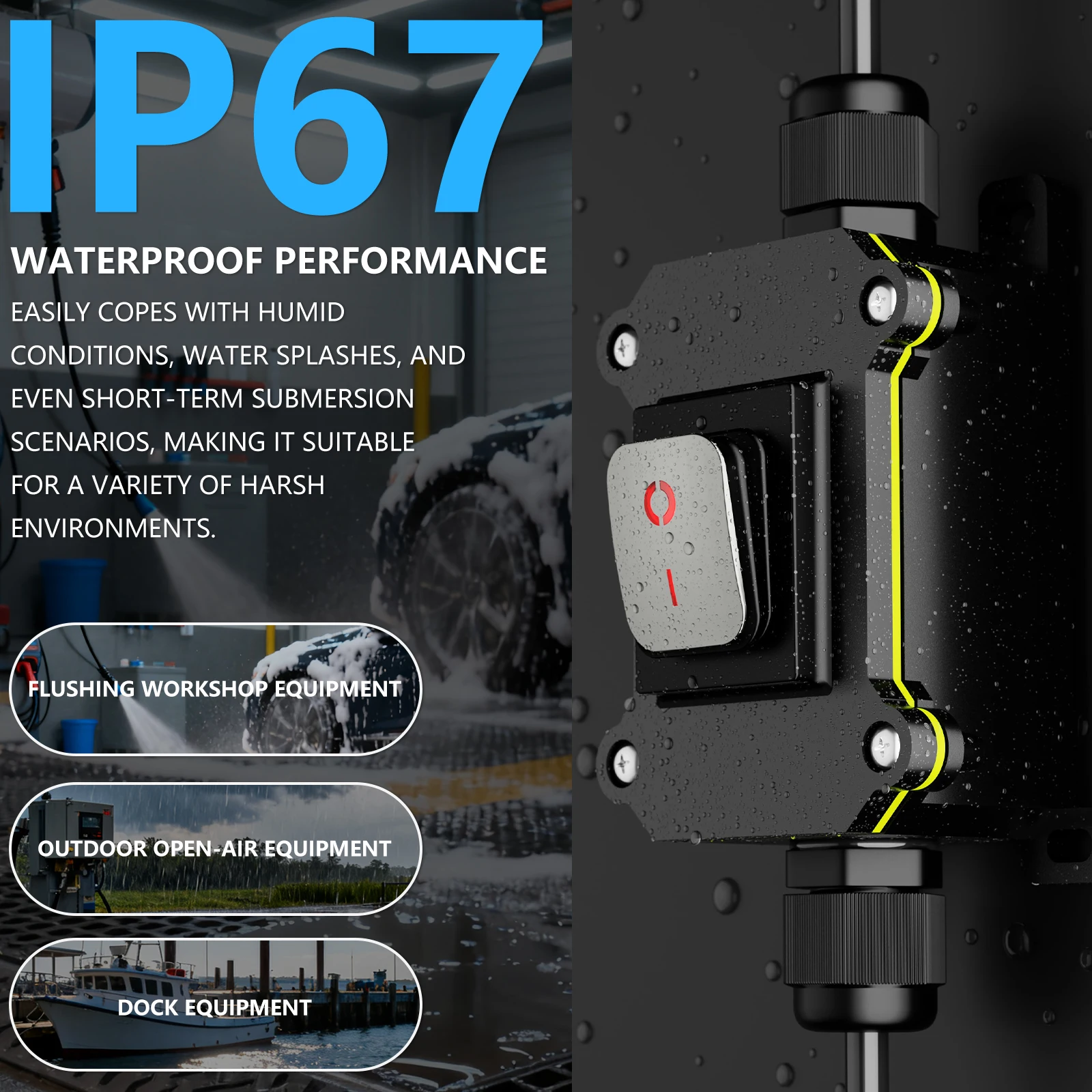FILN 30A Su Geçirmez Rocker An - Outdoor Power Bar incelemesi ve fiyatı