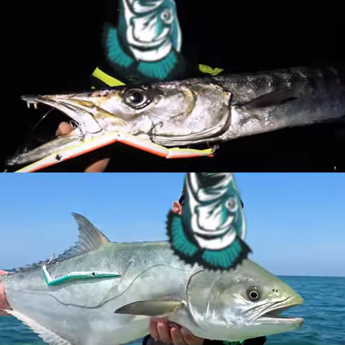Hunthouse Jointed Pencil Bait 3 Section Fishing Lure 180mm/22g 255mm/30.6g Needle Sinking Swimbait For Bluefish Seabass Tackle - Image 2