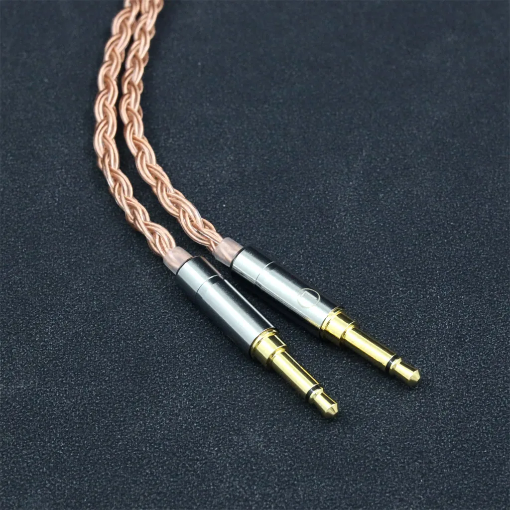 2.5mm 3.5mm XLR zbalansowane 16 rdzeniowe 99% 7N OCC kabel do słuchawek dla Beyerdynamic T1 T5P II AMIRON HOME 3.5mm Pin LN006745