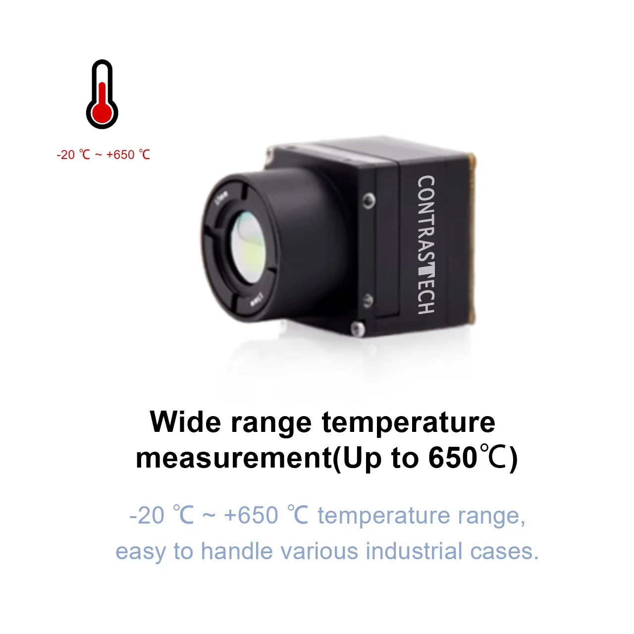 1280x1024 30Hz Uncooled VOx Infrared Camera Core FL75mm Thermal Imaging Module for Drone UAV Inspection & Monitoring CONTRASTECH