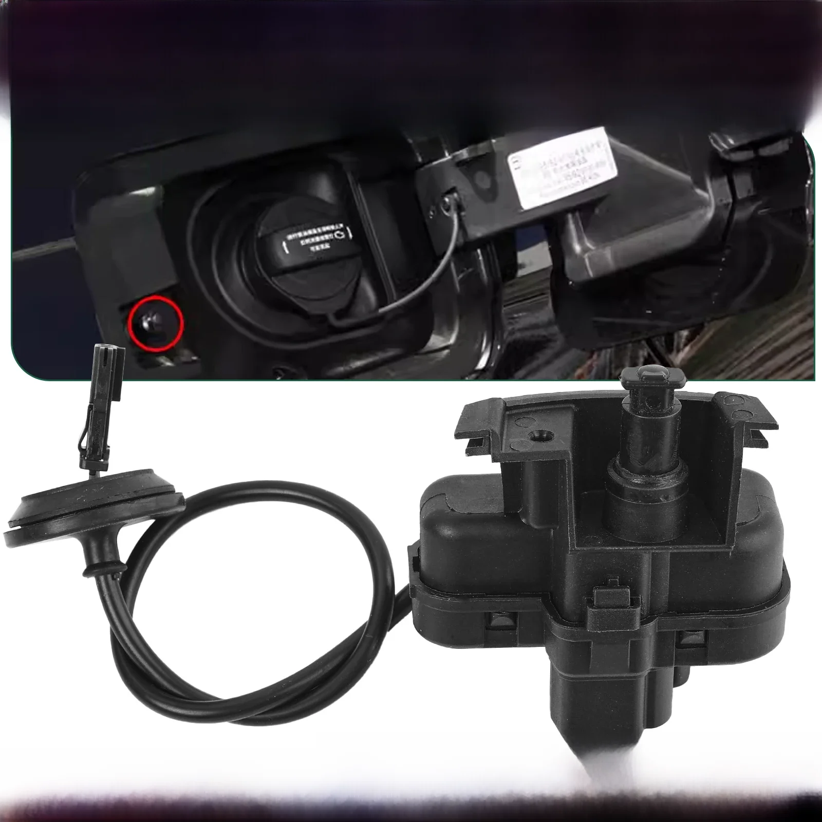 5N 0810773 Unité de commande d'actionneur de moteur de serrure de porte de réservoir de carburant, adaptée à VW Golf Variant MK6 Scirocco Tiguan Golf MK6 SKODA 5ND 810773 A