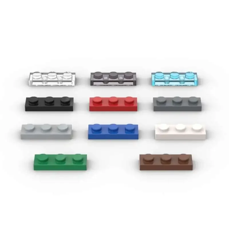 MOC 10 pièces 3623 plaque 1x3 blocs de construction Kit panneau lumineux de haute technologie briques particules idée jouets enfants anniversaire cadeaux pour enfants