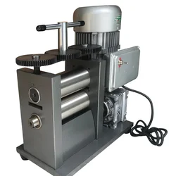 Gold Silver Wire Sheet Roller 370W/750W Electric Rolling Mill Machine Jewery Making Tool With Wire Collection 220V