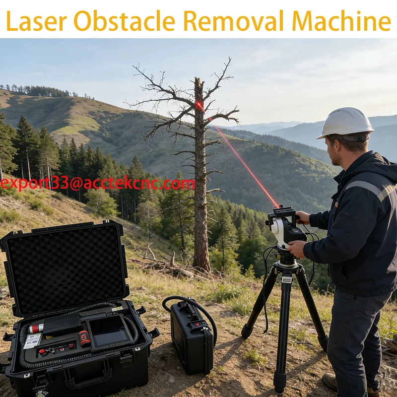 Fiber Laser Obstacle Clearer Tree Cutting Device For Tree Cleaning Machine Focus 500W 1000W 1500W 2000W