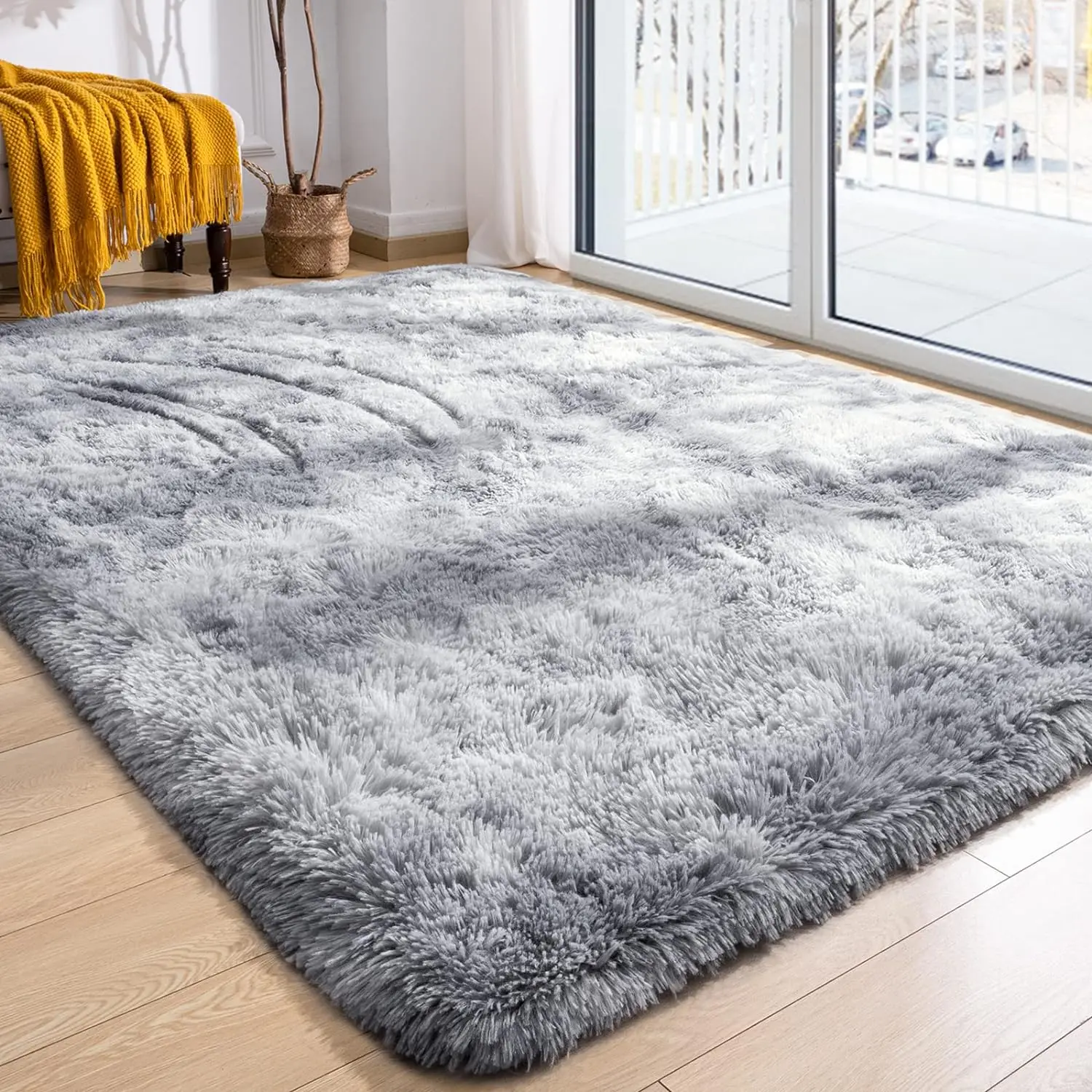 Large Area Rug Plush Thick Carpet Fluffy for Living Room Children Bedroom Rug Decoration Home Thicken Play Mat Home Textile