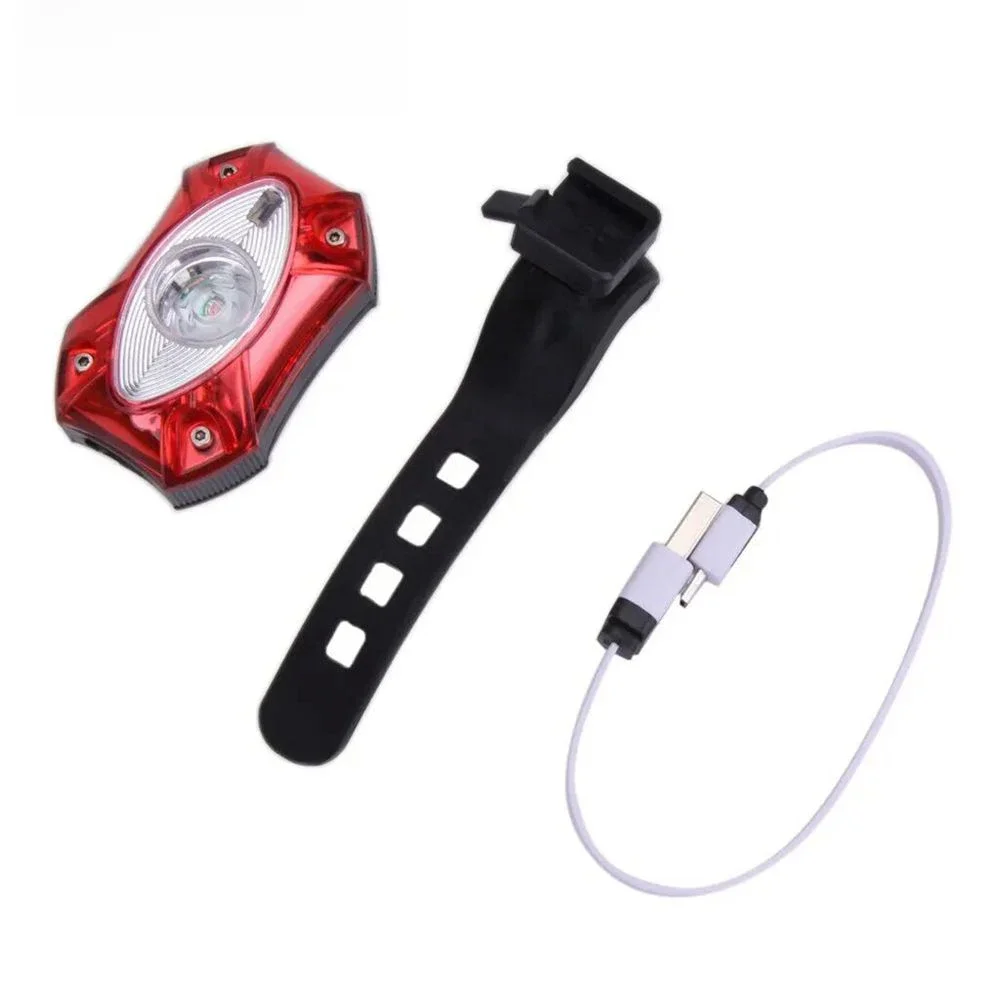 AliExpress cycle zone MTB Safety Warning Bicycle Light USB Rechargeable Bright Bike Rear Light Waterproof Cycling Warning Bicycle Taillights Tail Lamp