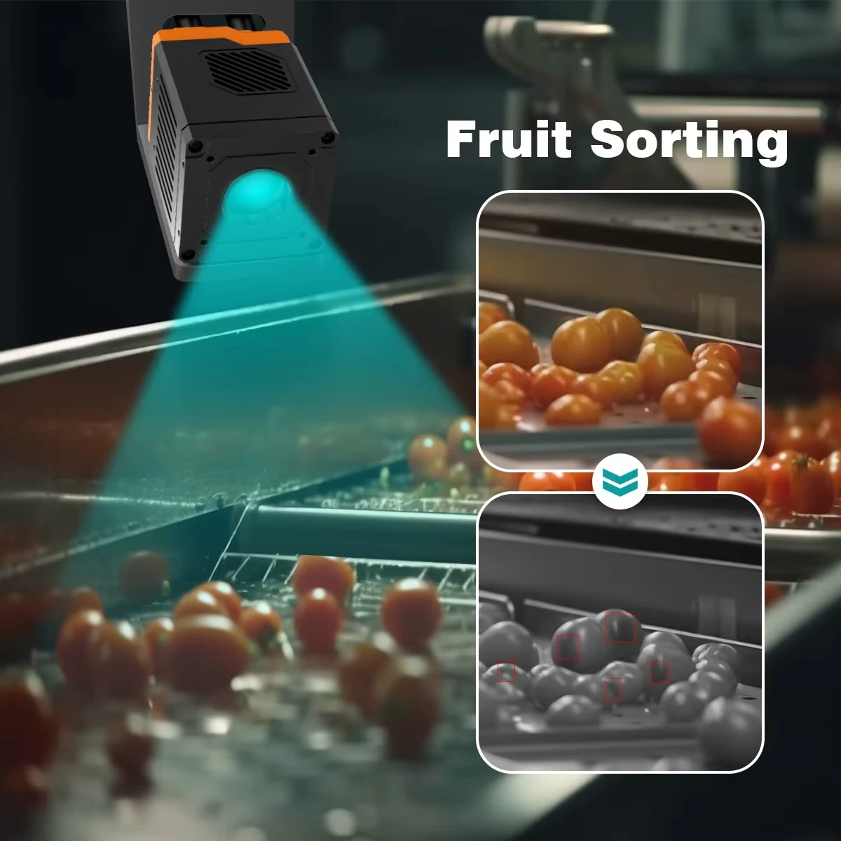 Kamera VIS SWIR 400–1700nm, 3MP, obiektyw 1/2'', mocowanie C-Mount, stałoogniskowa, obiektyw FA do kamer przemysłowych InGaAs SWIR, sprzedaż od producenta.