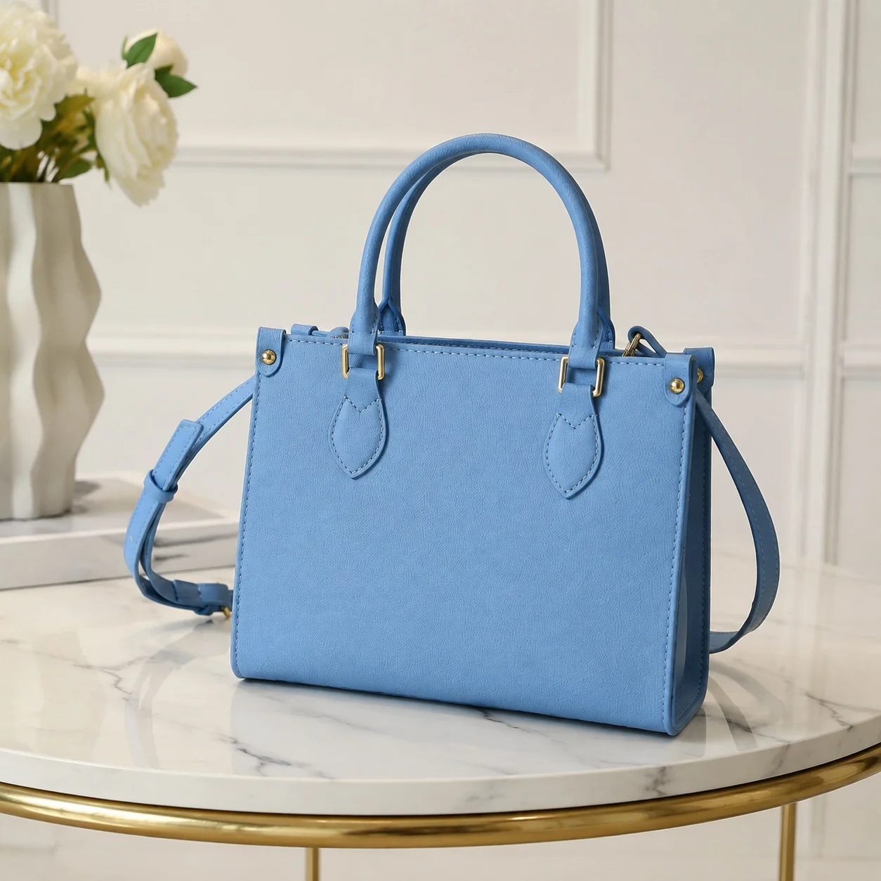 2026 New Unisex Crossbody/Handbag in Blue 25.0 x 19.0 x 11.5cm