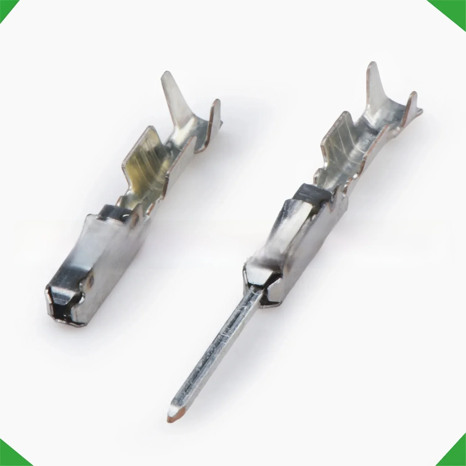 50 pièces 0.64mm mâle femelle fil broches à sertir pour 963715 -1 963716 -1 Connecteurs automobiles à gaine Prise de faisceau de câbles