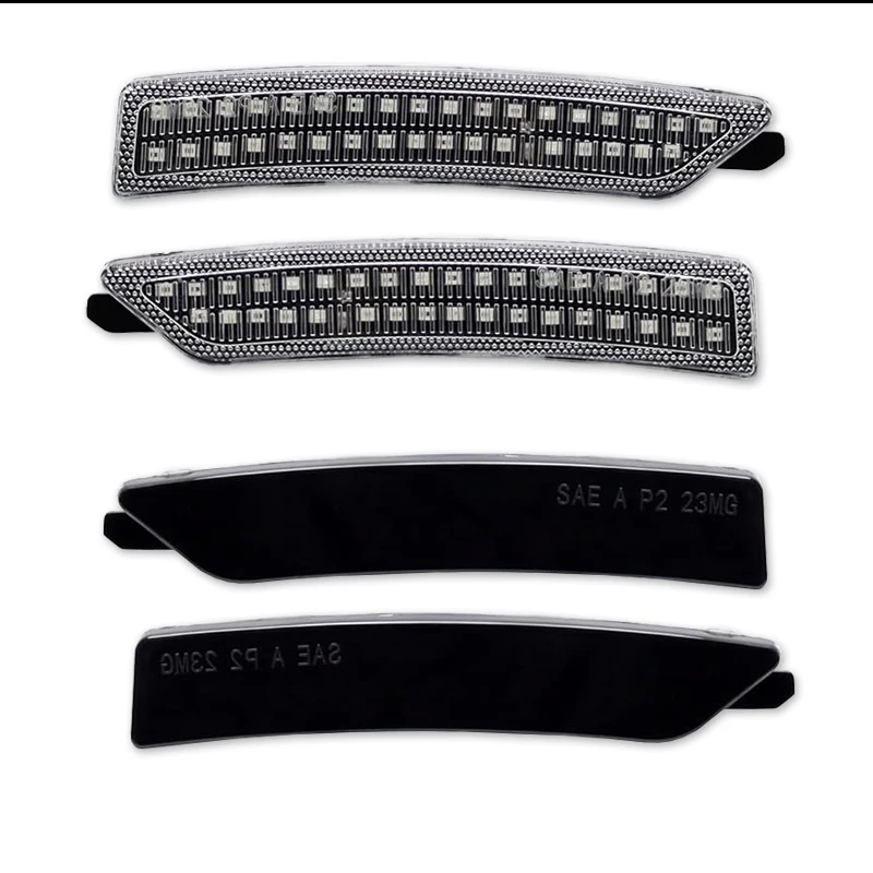 أضواء عاكسة للعلامات الجانبية لـ 2024 2025 Ford Mustang Gen7/S650، أضواء علامة المصد الأمامي والخلفي #4