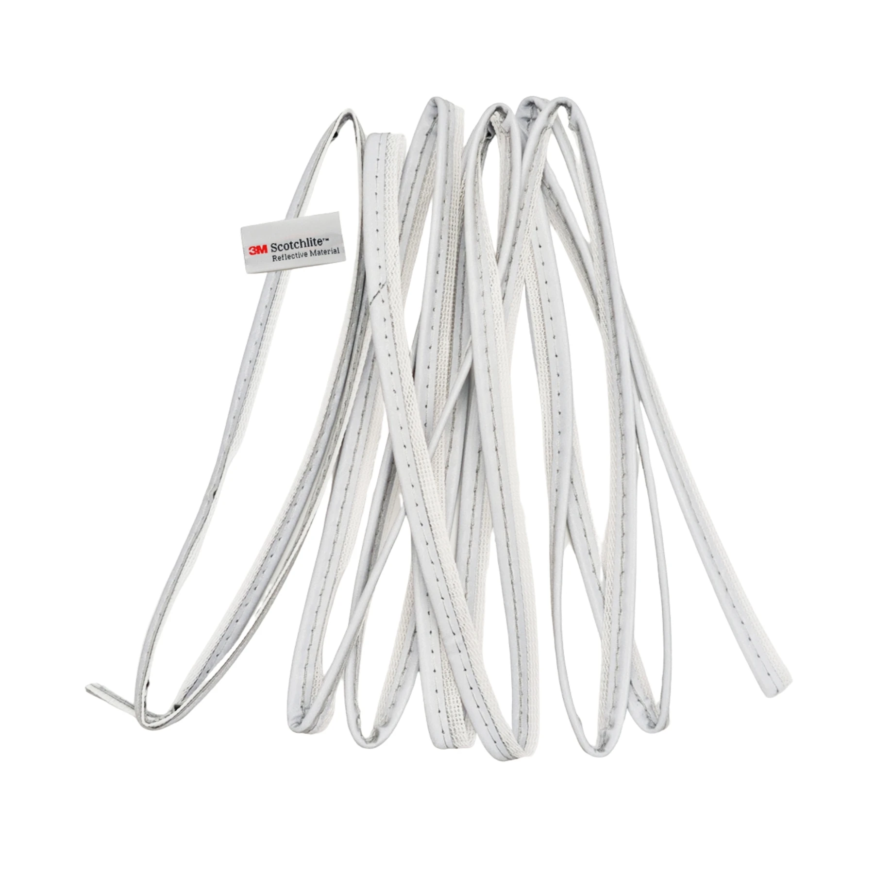 أنابيب عاكسة 3M للخياطة - شريط حواف عاكس 3M بالمتر - للملابس والحقائب والمنسوجات - عرض 10 مم