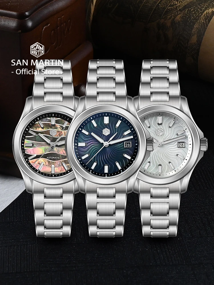 San Martin officiële 39 mm Gui - Guilloché Dial Watch recensie en prijs