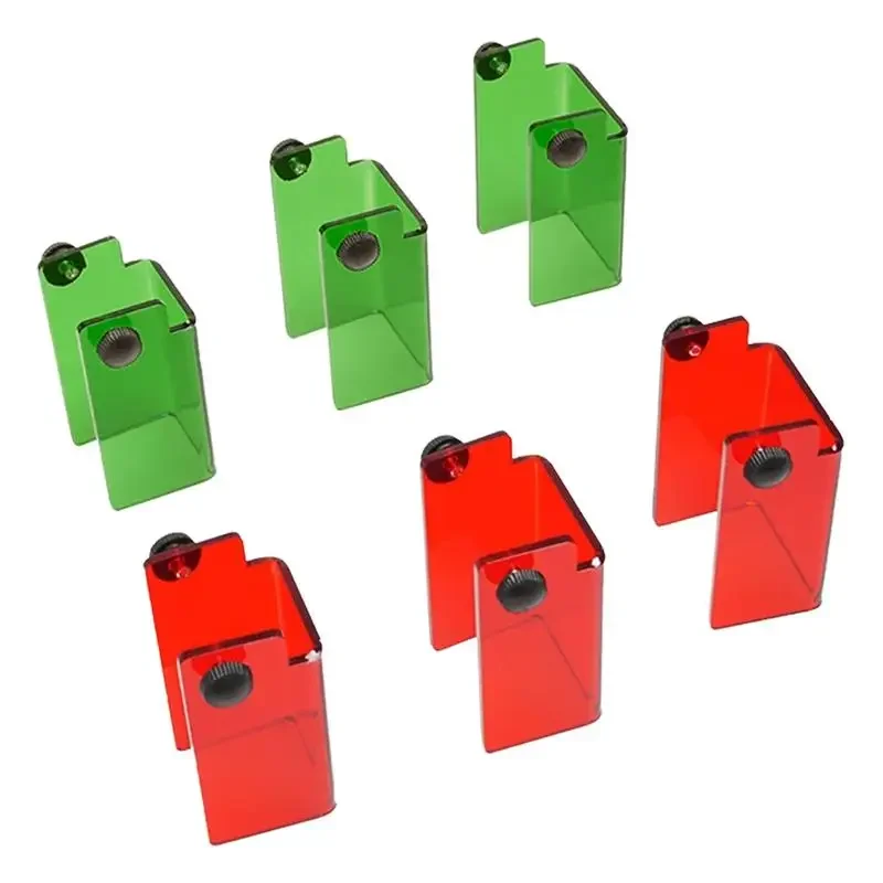Juste de protection pour lasers Tech, couvercle en acrylique, housses de sécurité, filtre rouge et vert, écran d'objectif