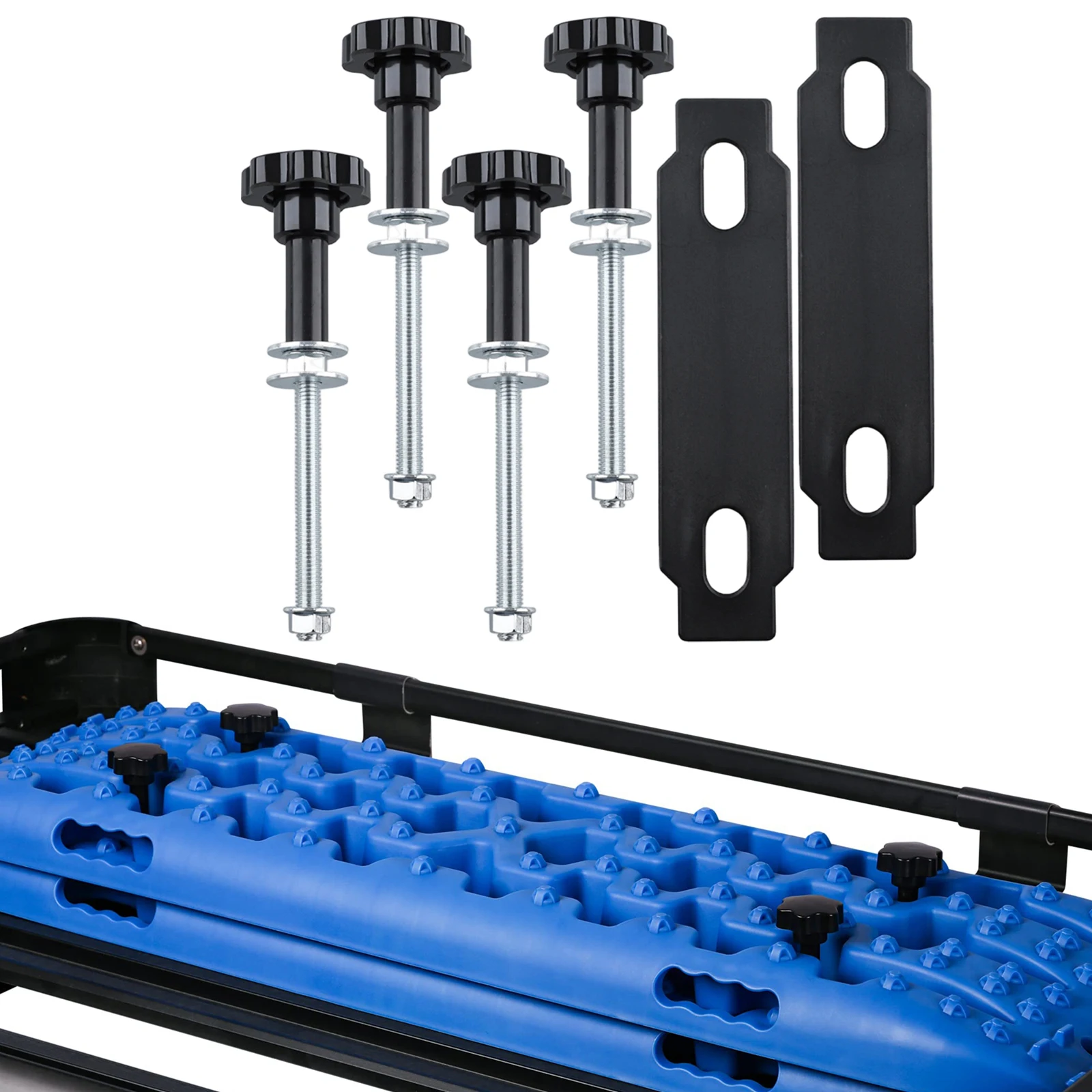 Professional Offroad Sand Board Mounting Bracket Kit Roof Fixing Bracket Kit for Rv Car Travel Secure Installation
