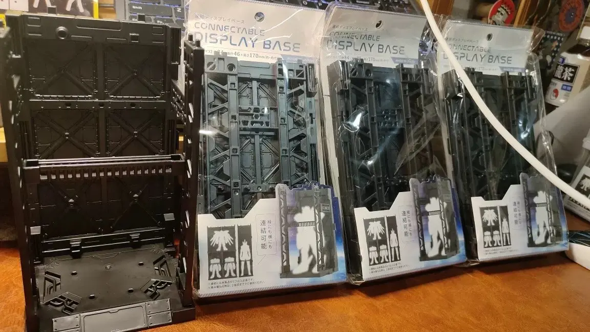 Universelle Anime-Cartoon-Figur, Modell-Aufbewahrungsbox, ineinandergreifender Organizer, stapelbar für LEGO, Anime-Modelle, Gundam-Modelle – Detail 7