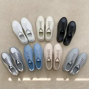 lace design low-top leather shoes na891 – Nanostudio