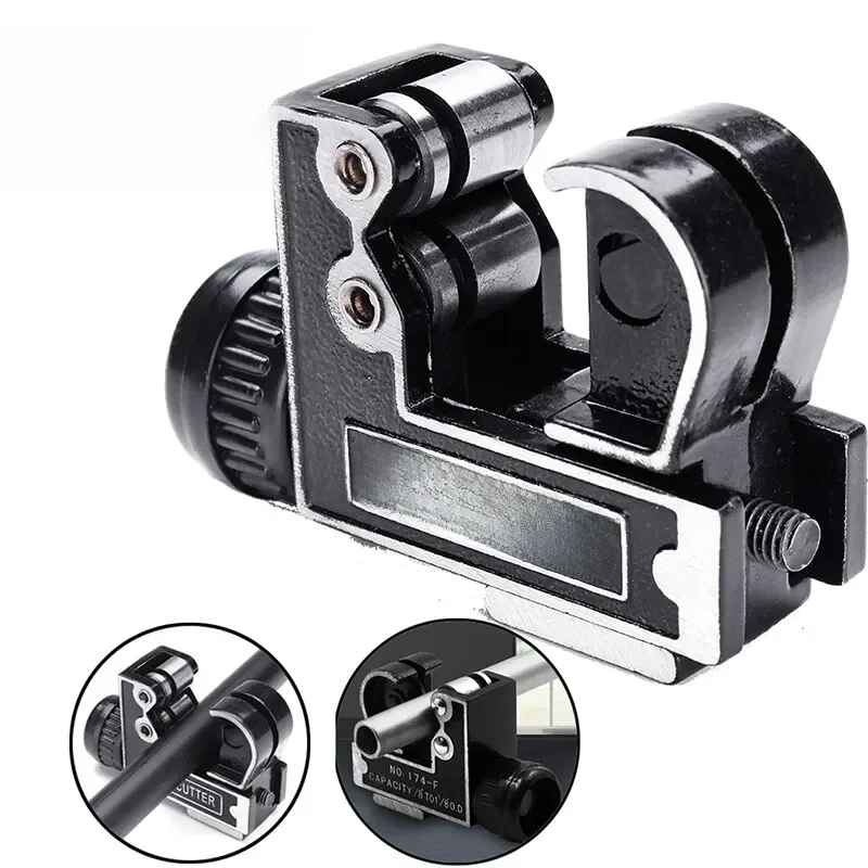 Miniaturowe ręczne narzędzie do cięcia rura miedziana 3-28MM 1/8 "do 1-1/8" stali i aluminium C Mini metalowy mały dostęp do noża — zdjęcie 2