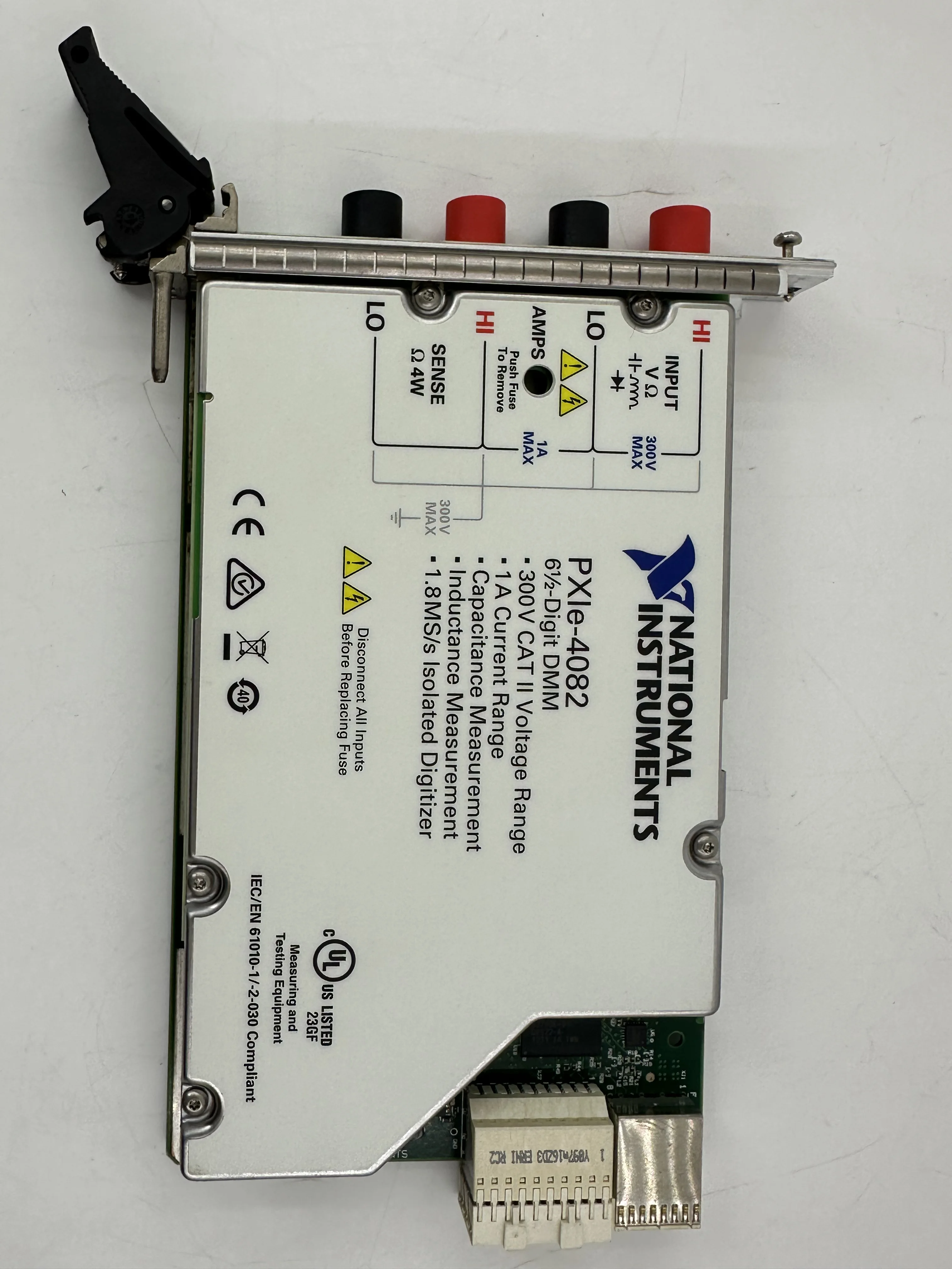 National Instruments NI PXIe-4082 Digital Multimeter Card 6-1/2 Digit DMM