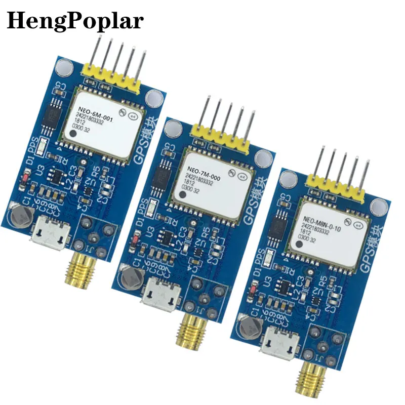 GY-NEO6MV2 GY-NEO7MV2 GY-NEO8MV2 NEO-6M NEO-7M NEO-8M GPS Module with Flight Control EEPROM MWC APM2.5 large antenna for arduino