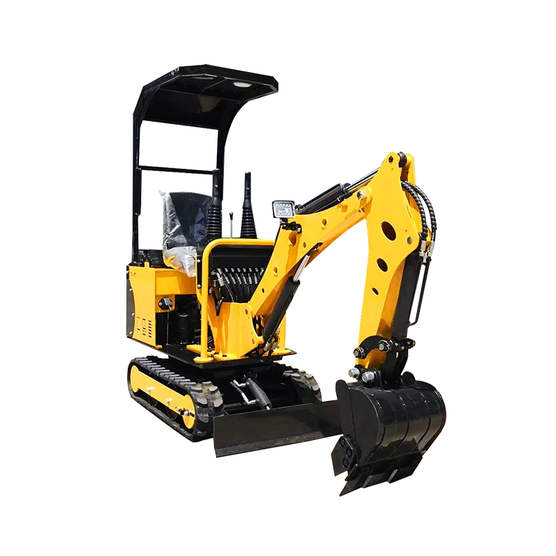 Excavadora pequeña totalmente hidráulica de alta calidad, miniexcavadora sobre orugas de 0,8 t, personalizable