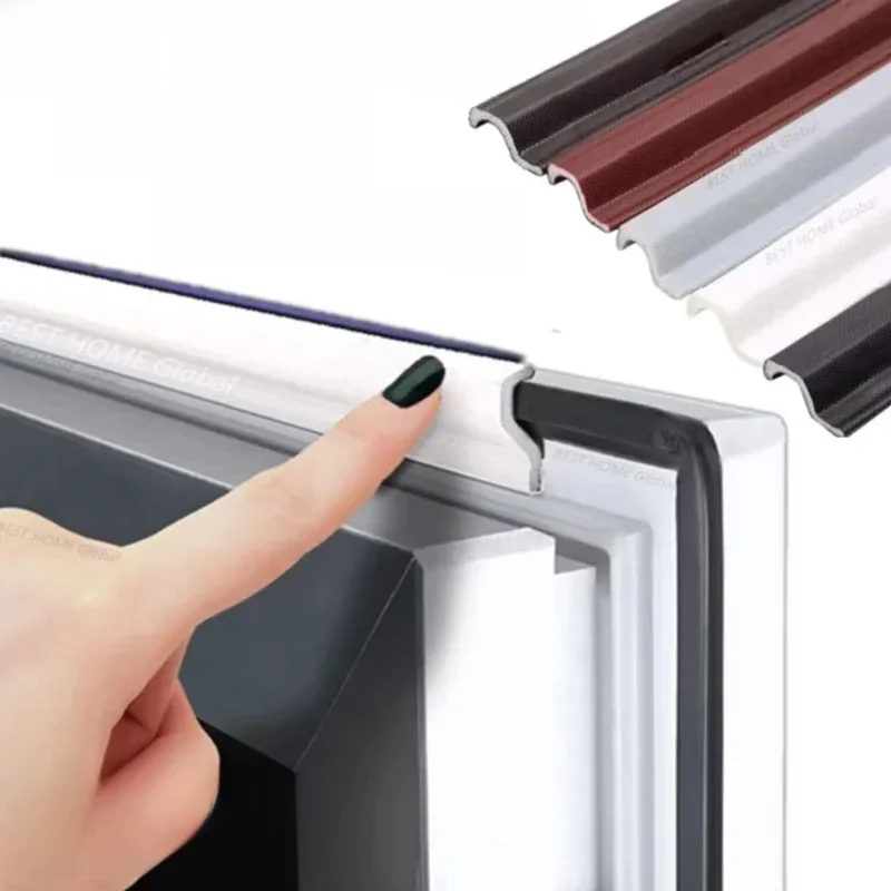 Bancs de fenêtre en mousse acoustique pour joint de fenêtre à battant, bande insonorisée, coupe-froid S, joint de porte, ruban de remplissage d'espace, nouveau, 40m