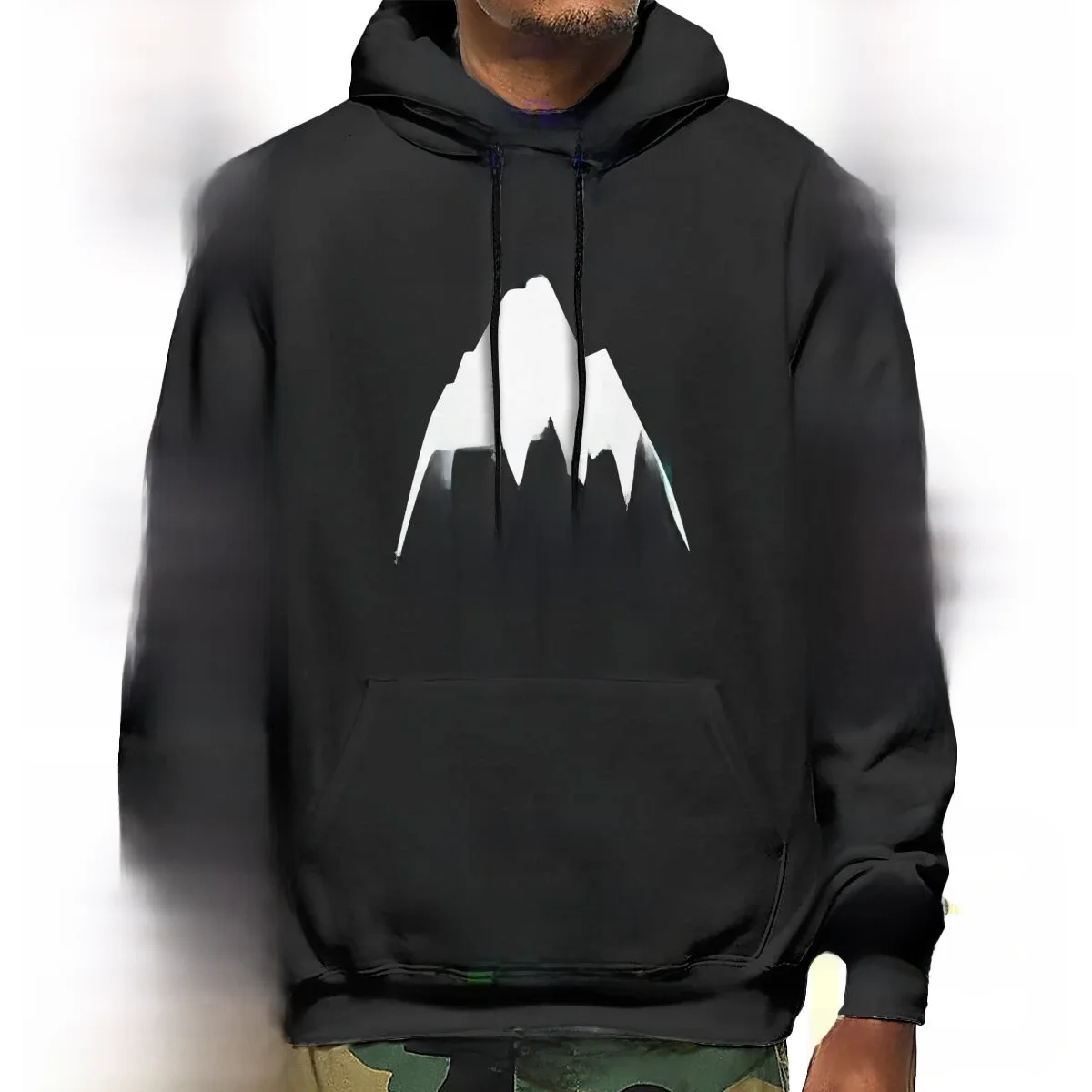 Burton Classic Mountain High 01 Hoodie Sweatshirts Hoodies Cool Cotton Splicing Beste kwaliteit - afbeelding 2
