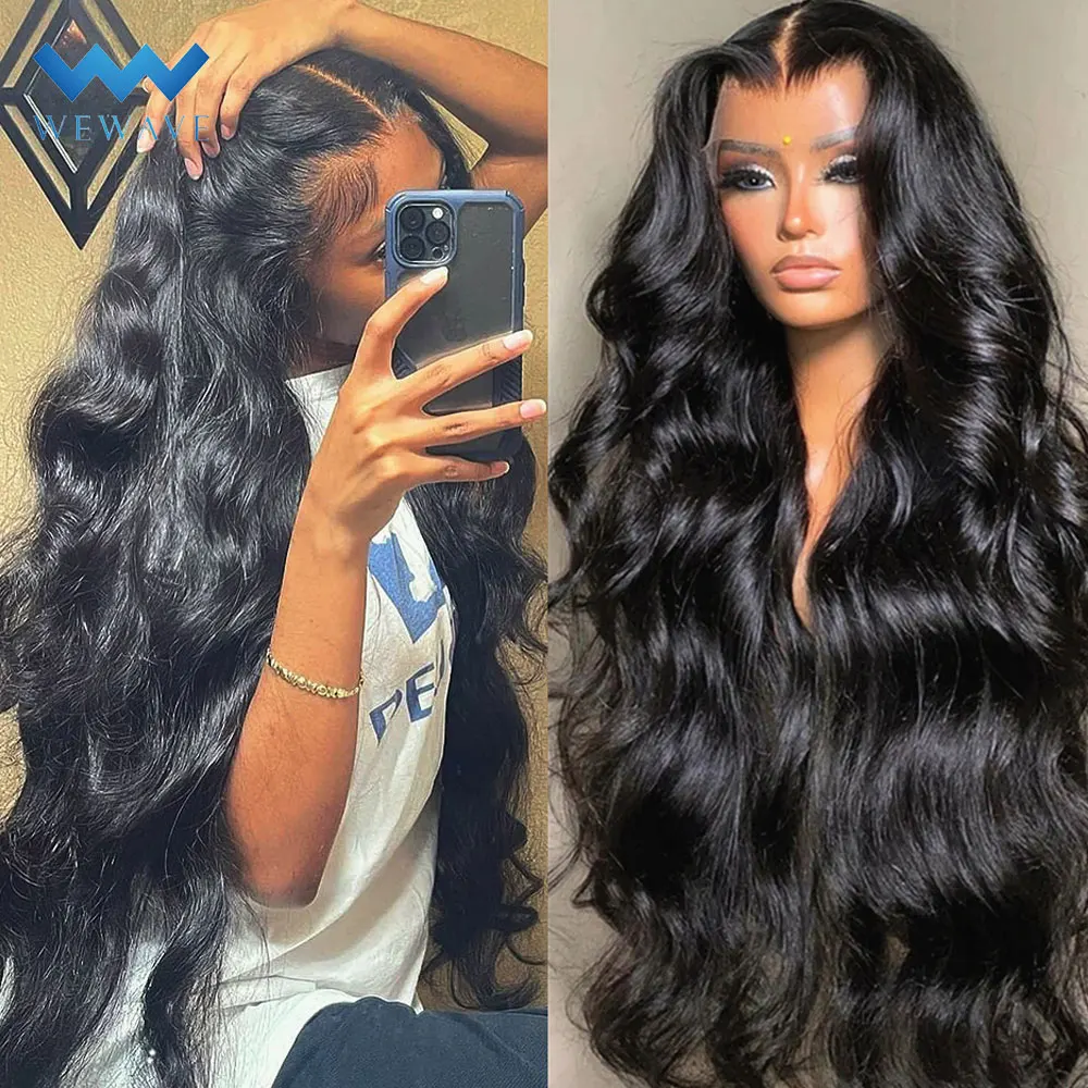 

30 inch 13x4 Lace Front Wig Human Hair Body Wave 13x6 Hd Lace Front Wigs Pre Plucked Body Wave Wig Water Wave Curly Wigs