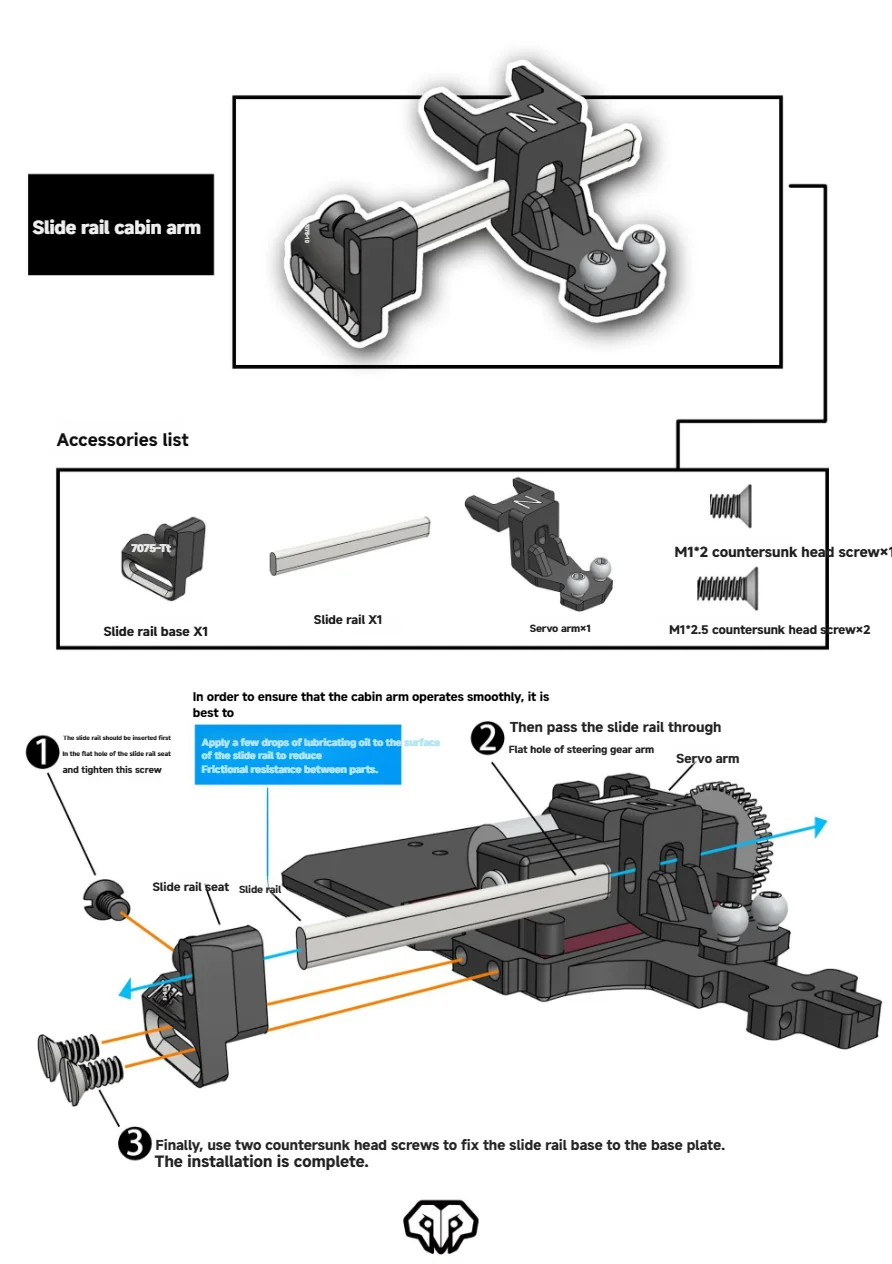 NEZ 1/64 NEW Upgrade Servo Arm