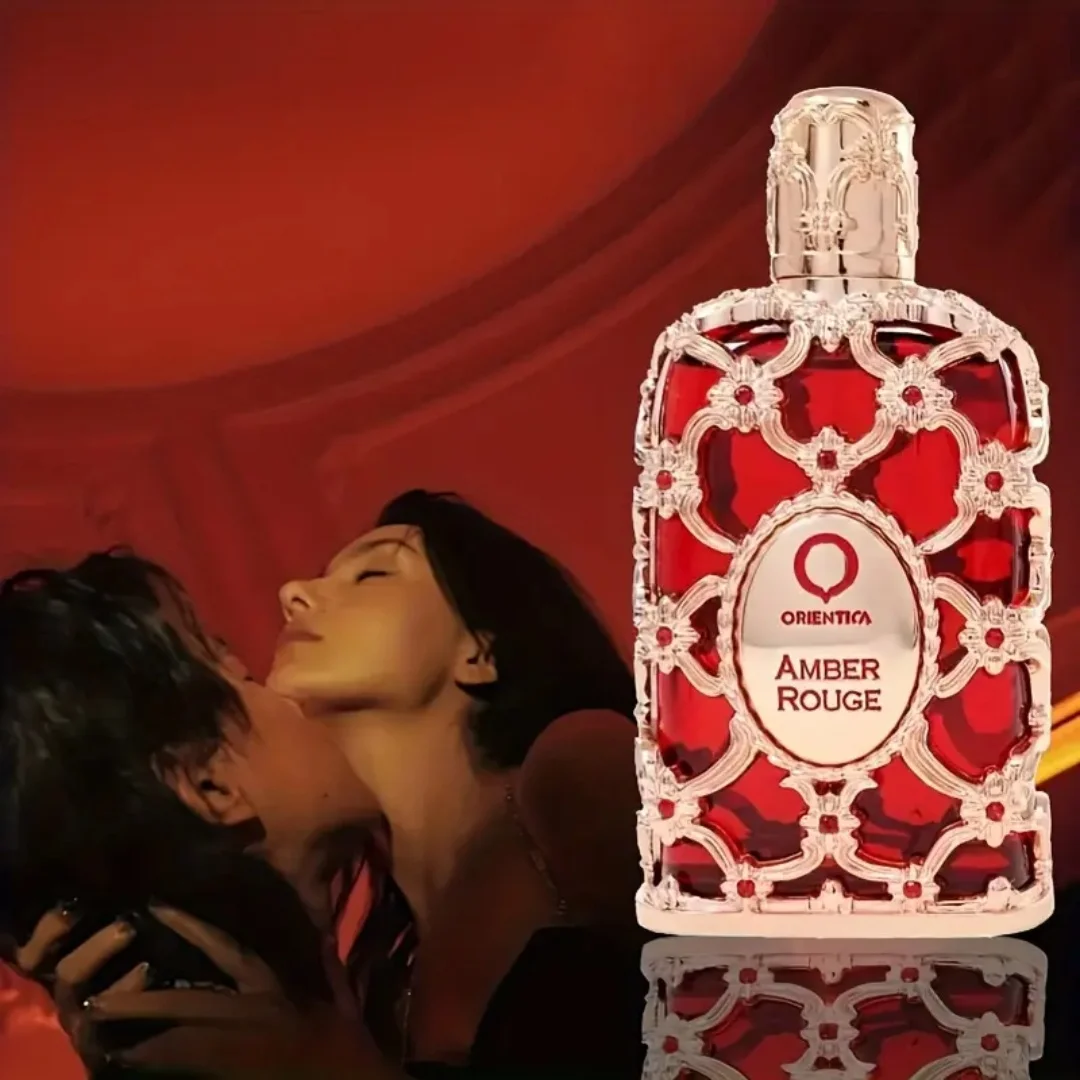 Spray de perfume vermelho âmbar feminino Orientica, 5,0 onças (coleção Deluxe)