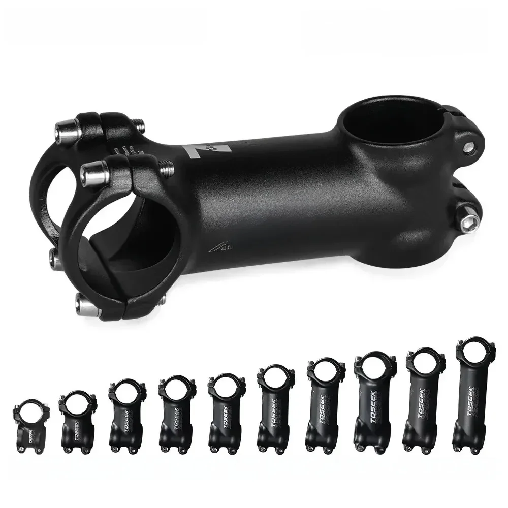 AliExpress NONE TOSEEK Bicycle Handlebar Stem 60/70/80/90/100mm MTB Stem 28.6mm 31.8mm Negative Power Mtb Lightweight Road Bike Table