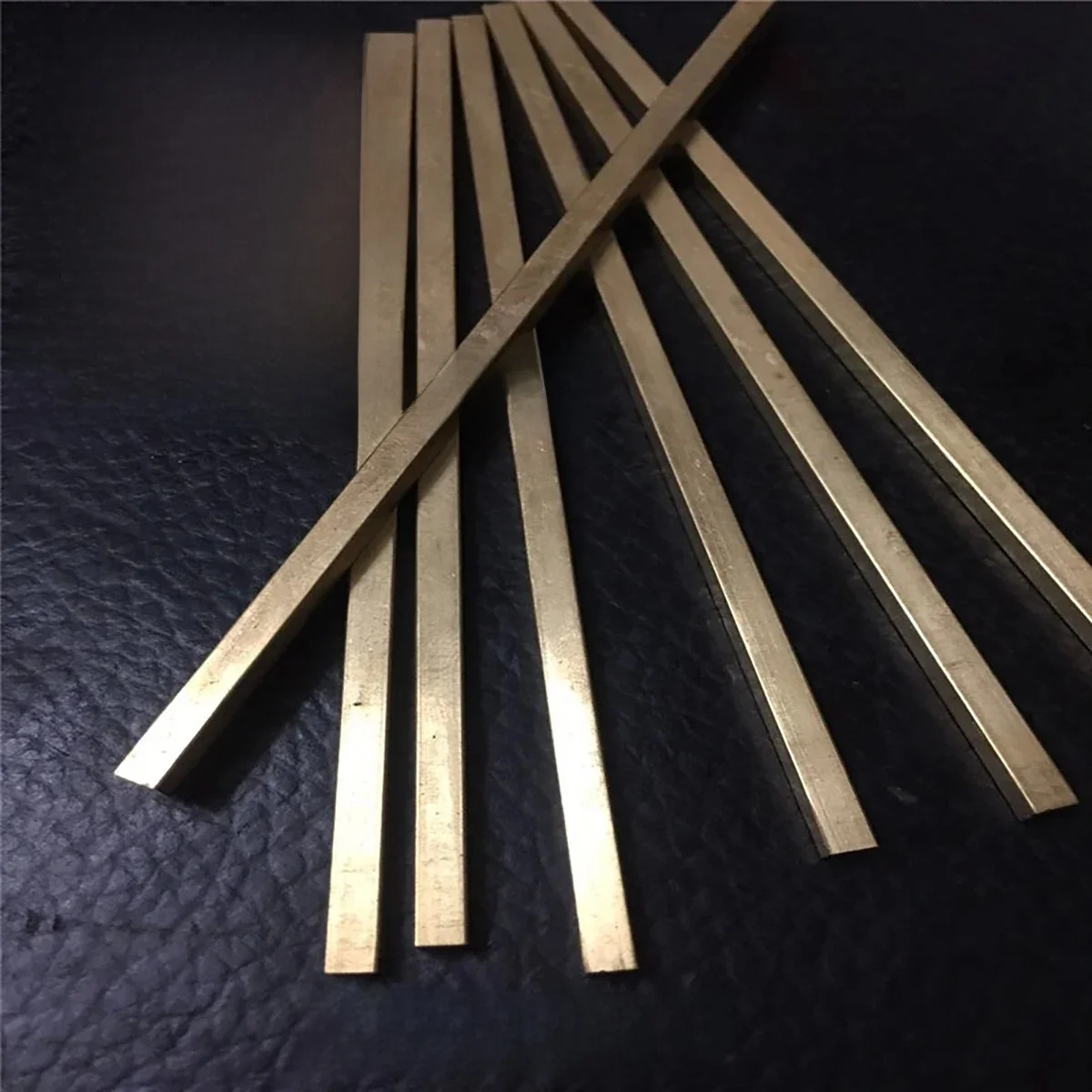 Bâton carré en laiton, tige fine, barre solide 1/1, 5/2/2, 5/3/4/4, 5/5/6/7/8/9/9.5/10/11/12/13/14/15mm, longueur 500mm