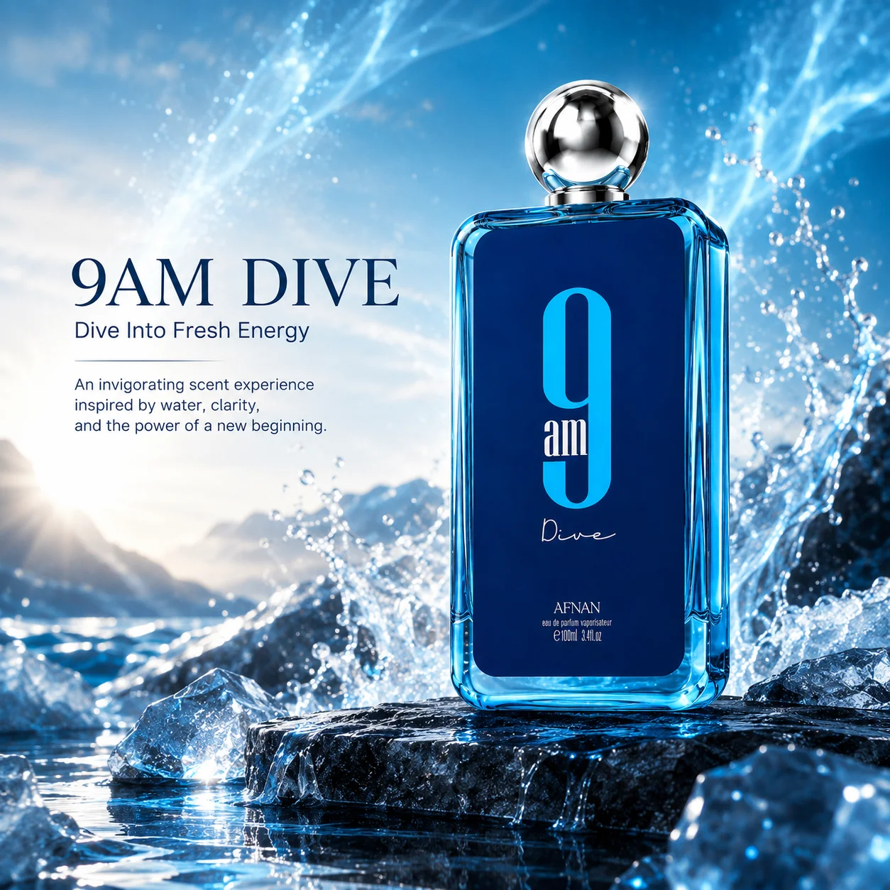 AFNAN 9 Collection Eau de Parf - Aquatic Diving review and price