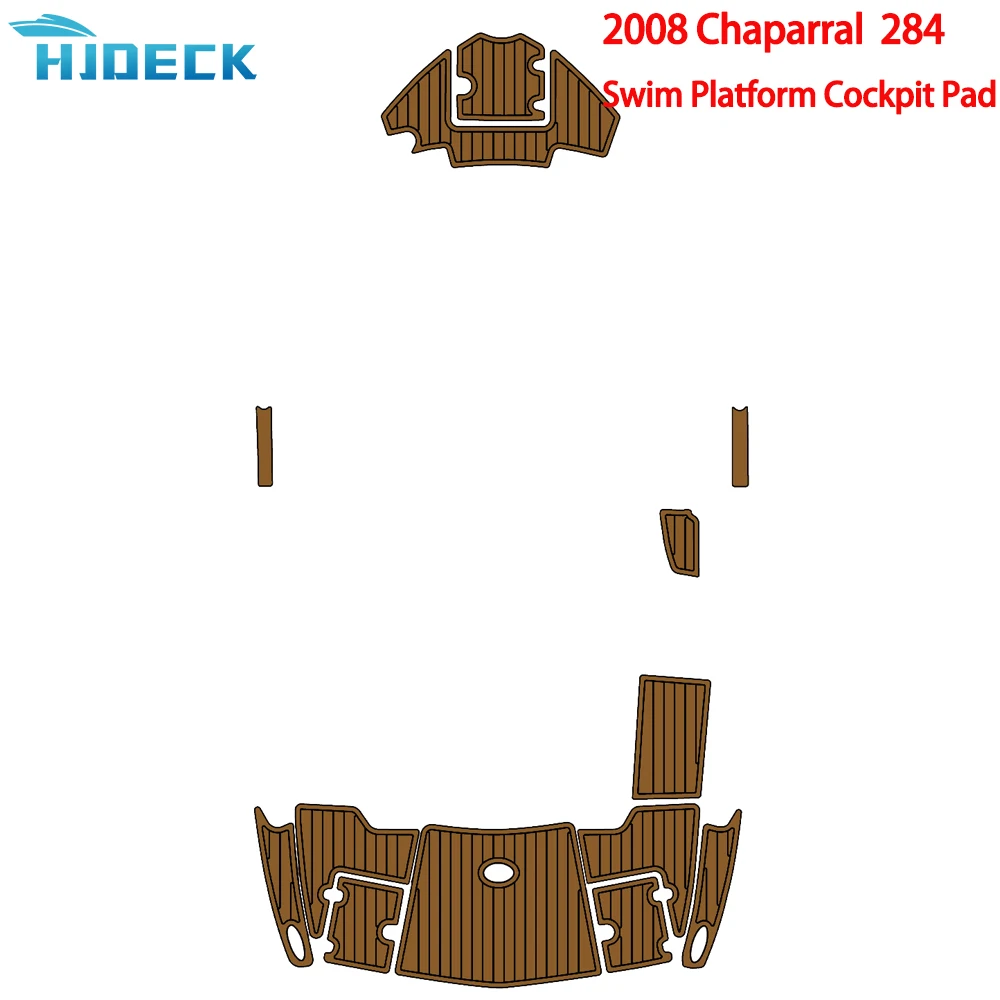 

2008 Chaparral 284 Haus Traction Mat Foot Pad Self Adhesive Sport Cockpit Swimming platform Cockpit Pad Customizable
