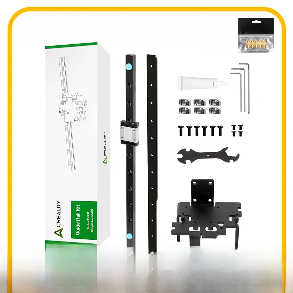 Oryginalny zestaw prowadnic liniowych Creality Ender-3 V3 SE MGN12, wysoka precyzja druku, długość prowadnicy 280 mm, szybkie drukowanie — zdjęcie produktu 7