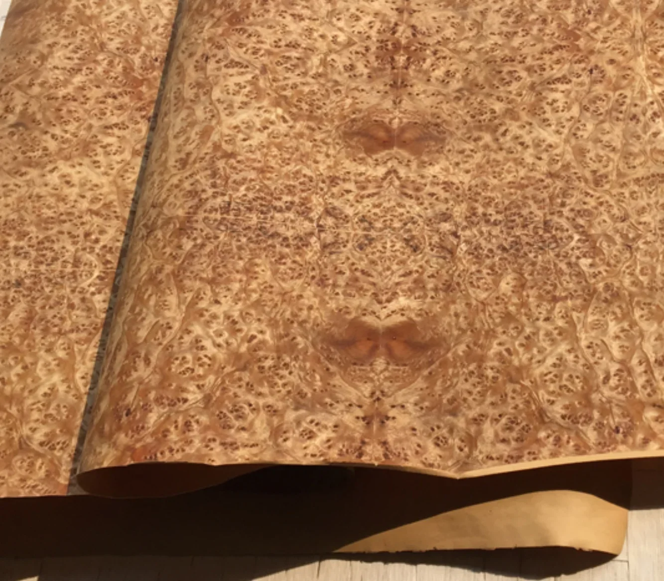 L: 2,5 Meter Breite: 580mm t: 0,25mm natürliche Dichtung Baum Holz Furnier Möbel Home Audio Musik